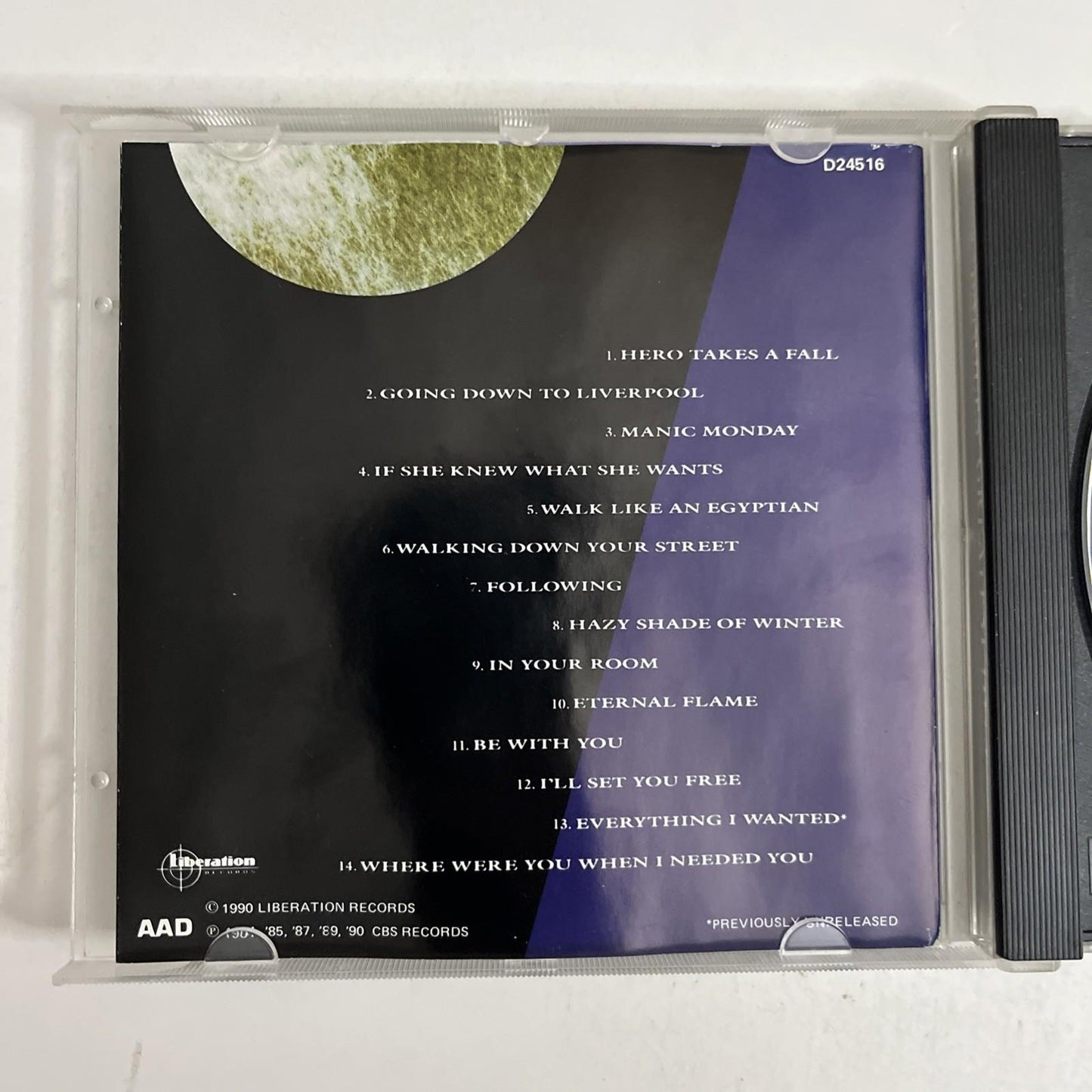 Bangles – Greatest Hits (CD, 1990) Australia D 24516