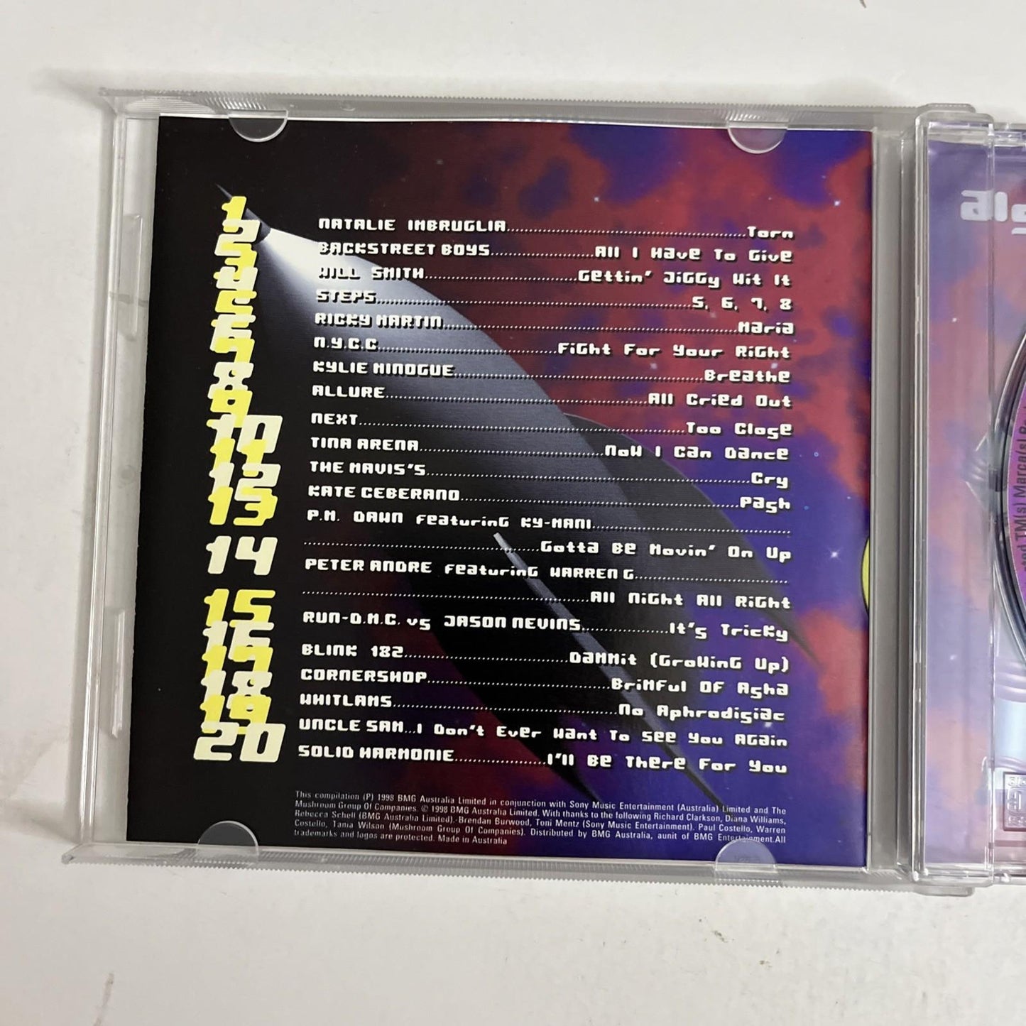 Various – Hit Machine 20 (CD, 1998) Australia 74321596372