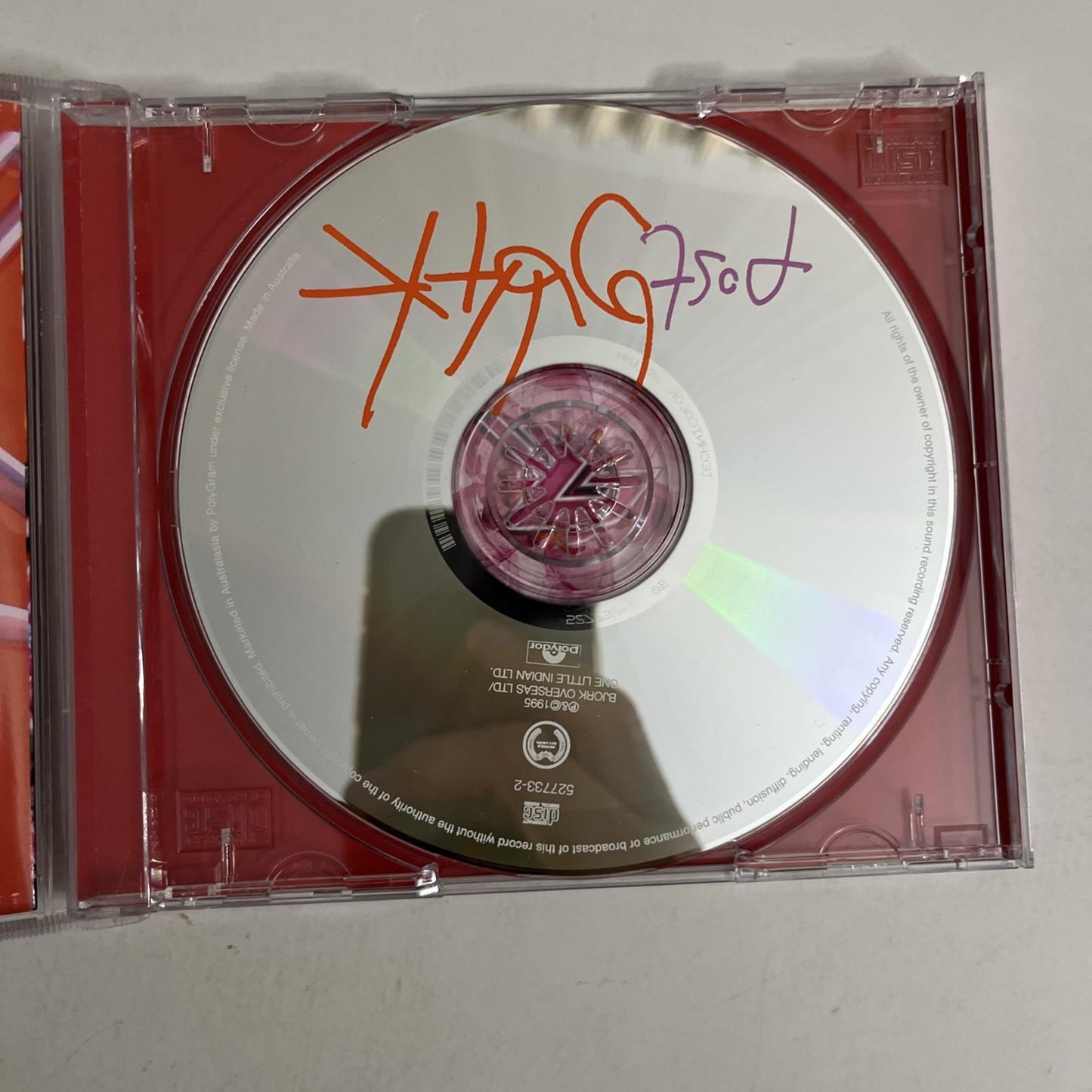 Björk – Post (CD, 1995) Australasia 527733-2