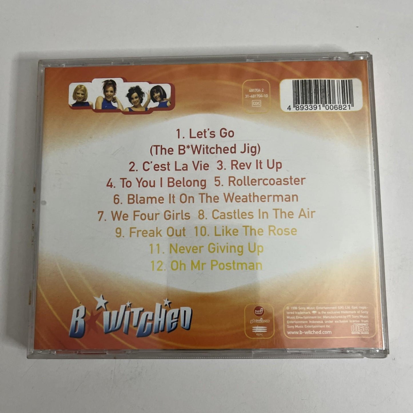 B*Witched – B*Witched (CD, 1998) 491704 2