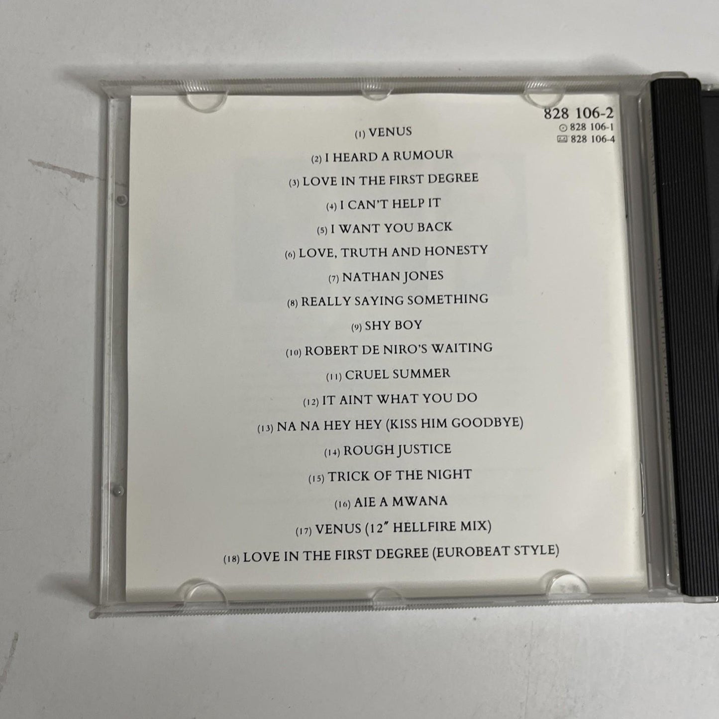 Bananarama – The Greatest Hits Collection (CD, 1988) Australasia 828106-2