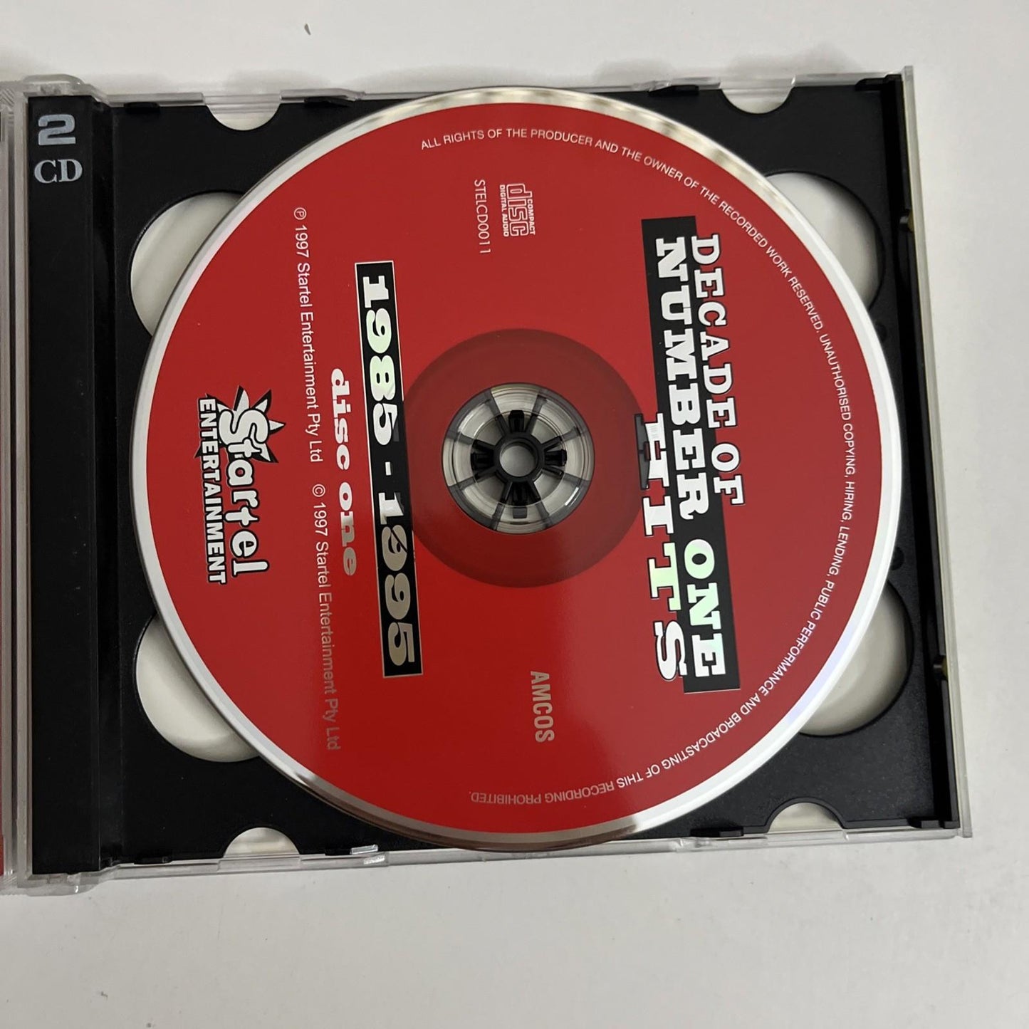 Various – Decade Of Number One Hits 1985-1995 (CD, 1997) Australia 2-Discs