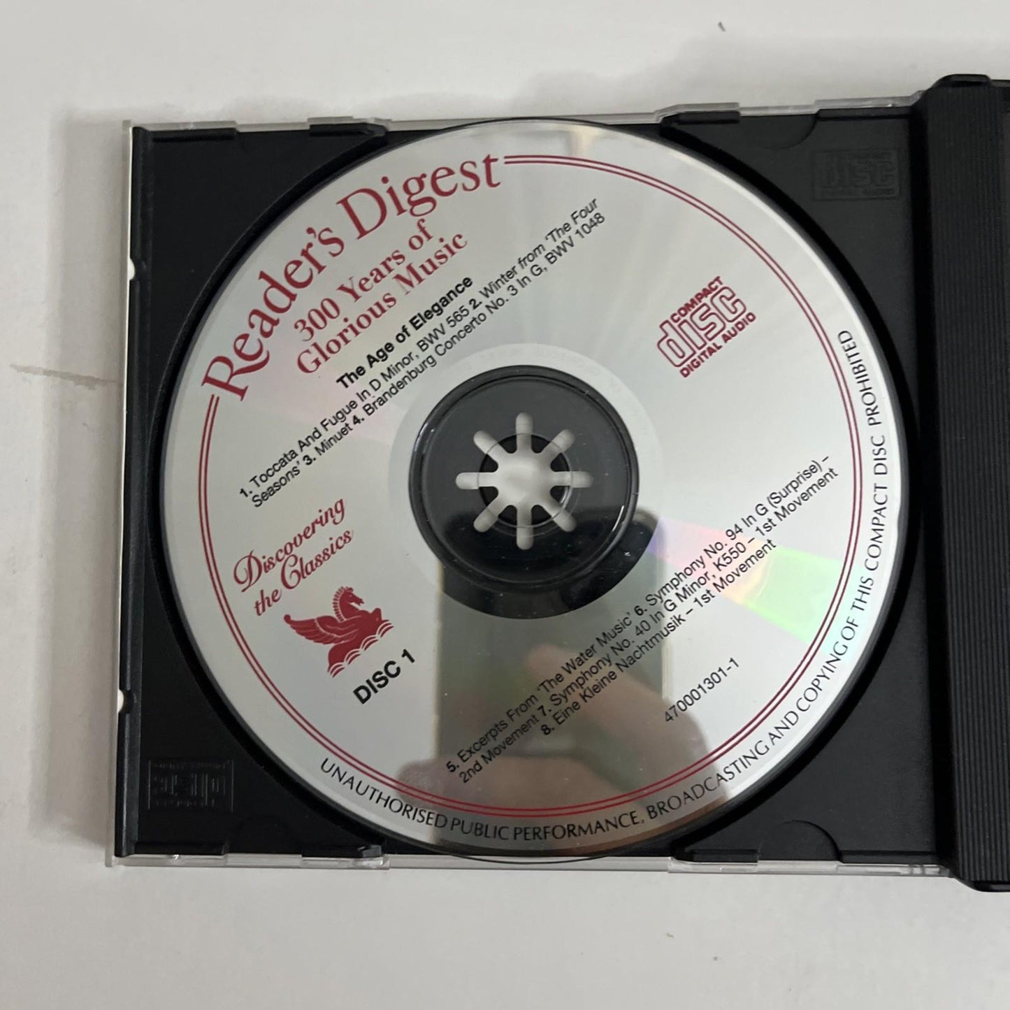 Various – 300 Years Of Glorious Music (CD, 1996) Australia 3-Discs