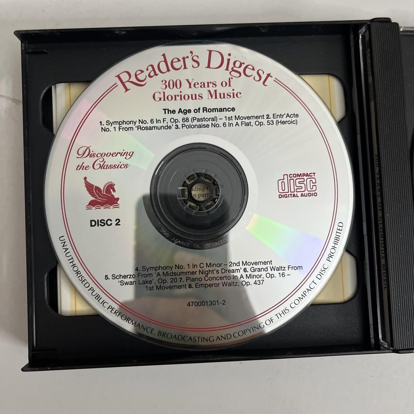 Various – 300 Years Of Glorious Music (CD, 1996) Australia 3-Discs