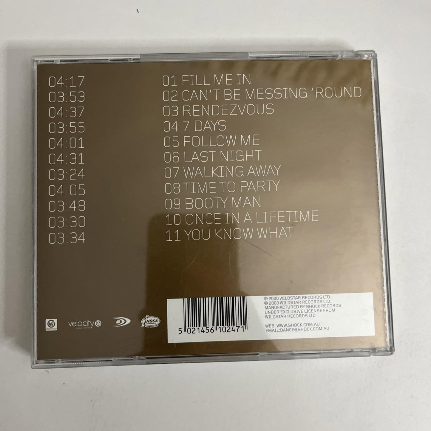 Craig David – Born To Do It (CD, 2000) Australia ADDCD066