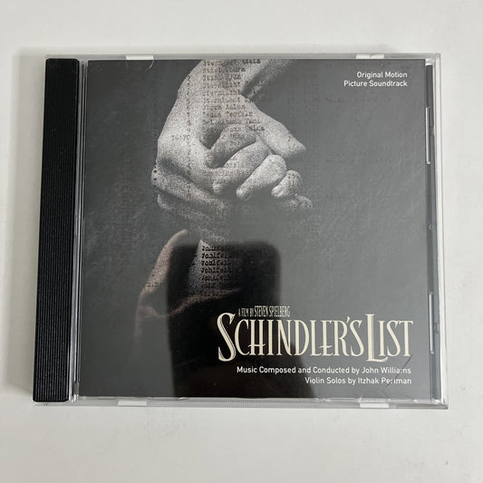 Schindler's List (Original Motion Picture Soundtrack) (CD, 1993) US MCAD-10969