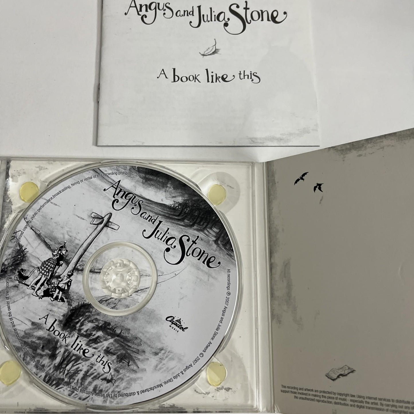 Angus & Julia Stone – A Book Like This (CD, 2007) Digipak 50999 505659 2 4