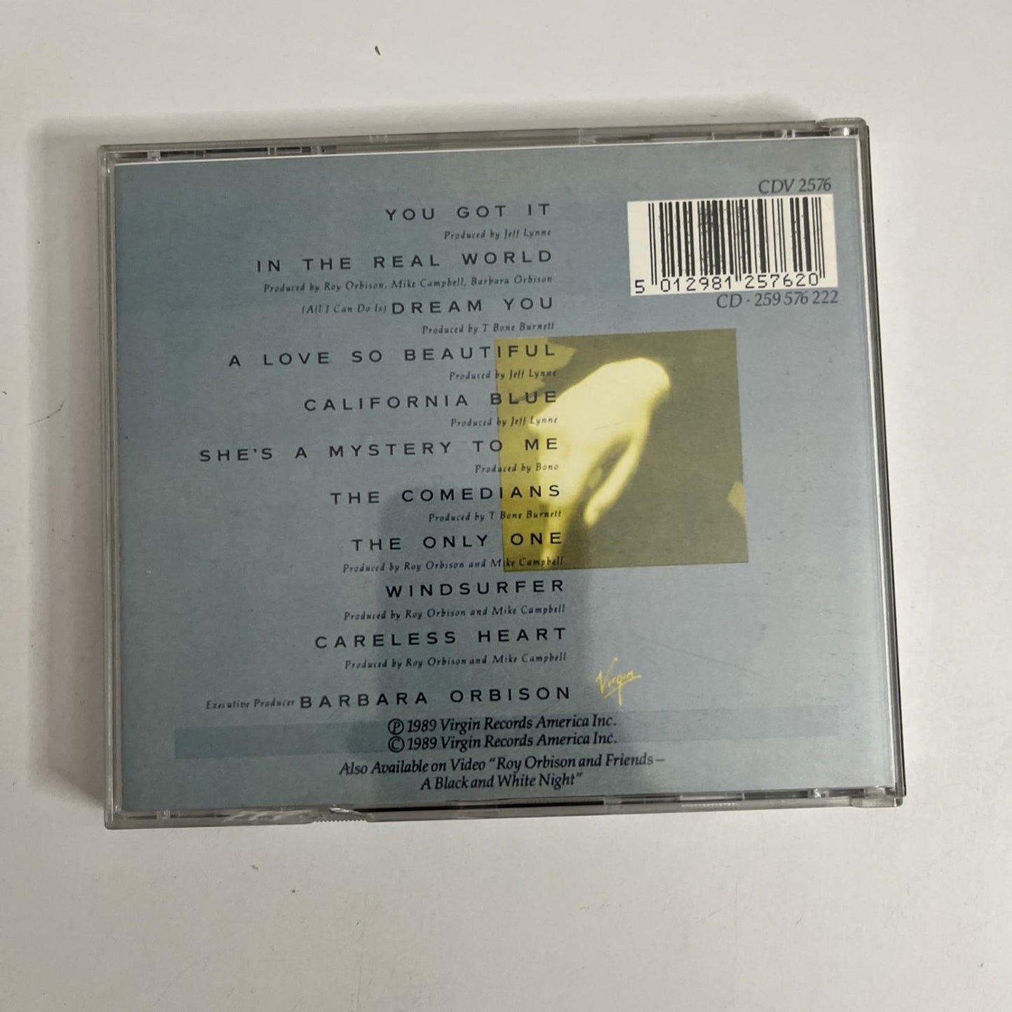 Roy Orbison – Mystery Girl (CD, 1989) Australia CDV 2576