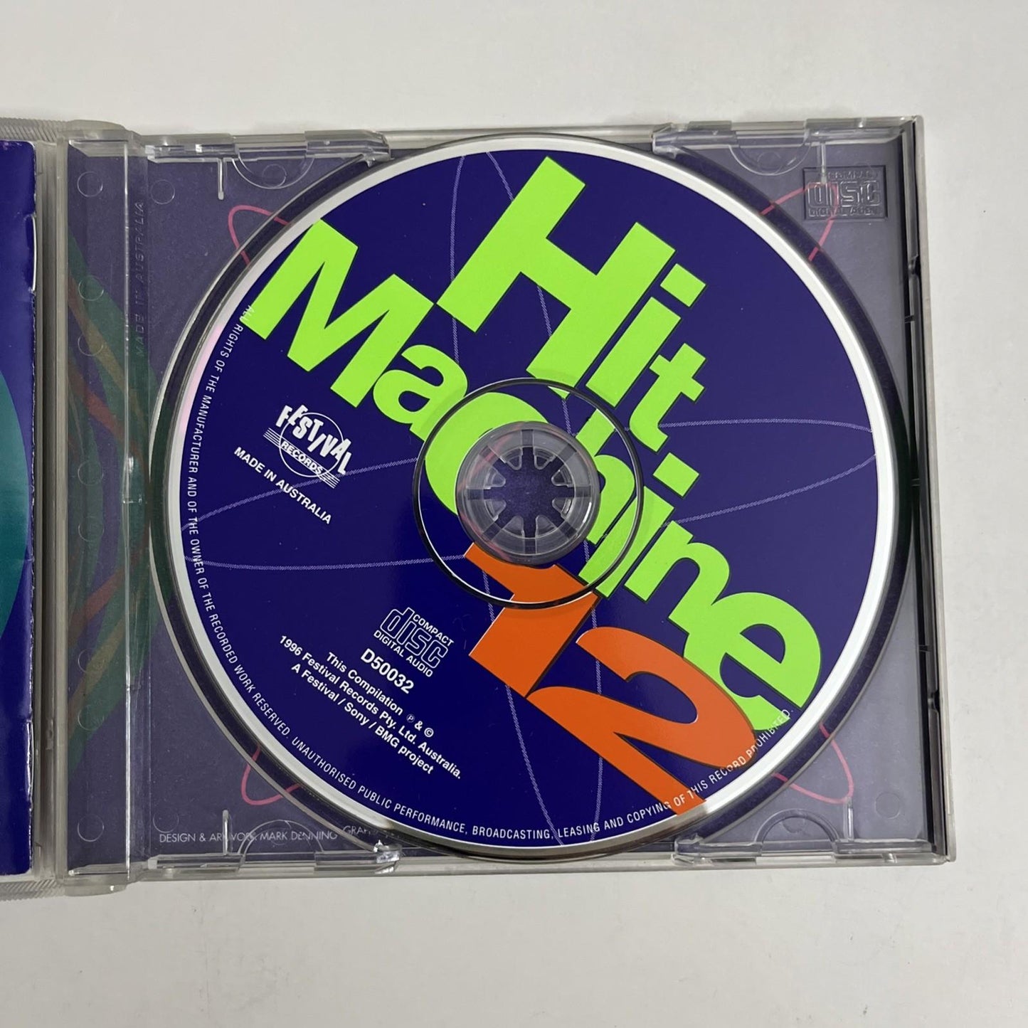 Various – Hit Machine 12 (CD, 1996) Australia D 50032