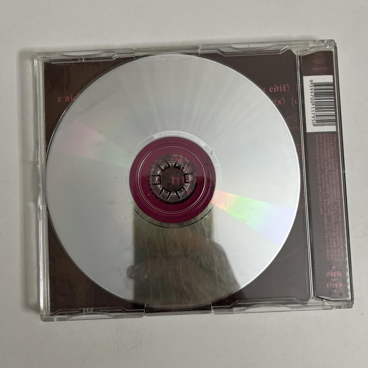 Anastacia – Sick And Tired (CD, 2004) Australia 675036.2