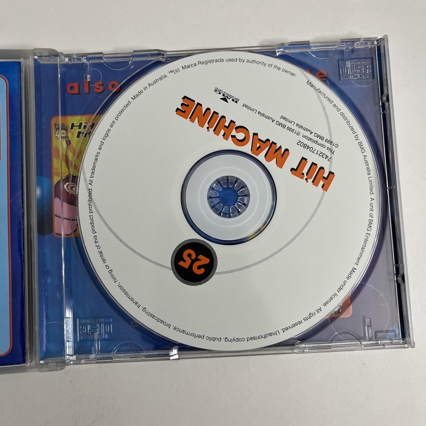 Various – Hit Machine 25 (CD, 1999) Australia 74321704802