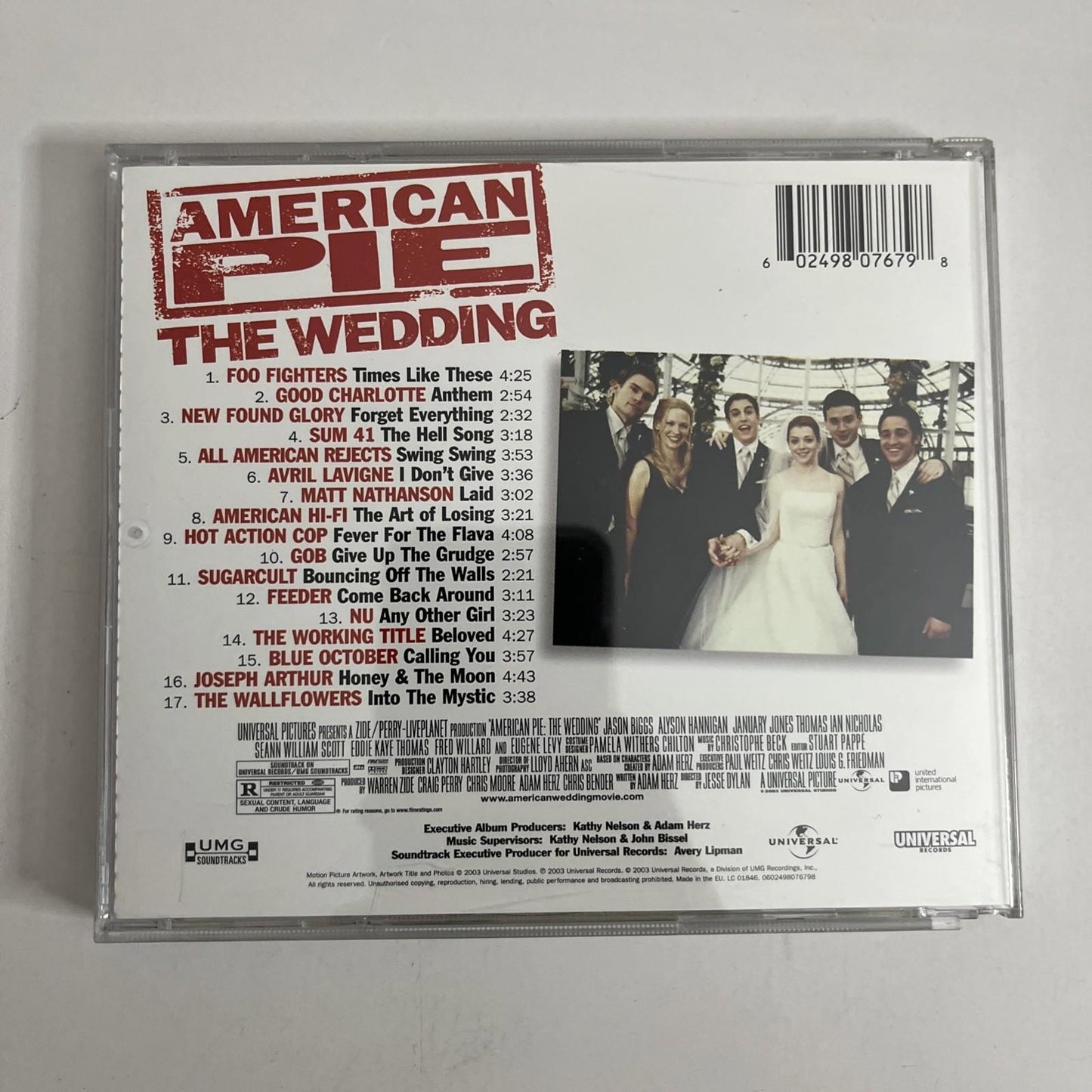 American Pie: The Wedding (Music From The Motion Picture) (CD, 2003)