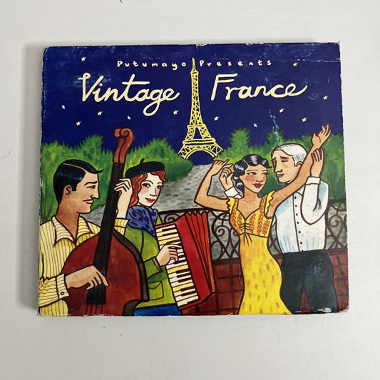 Putumayo Presents  – Vintage France (CD, 2013) US Digipak PUT 326-2