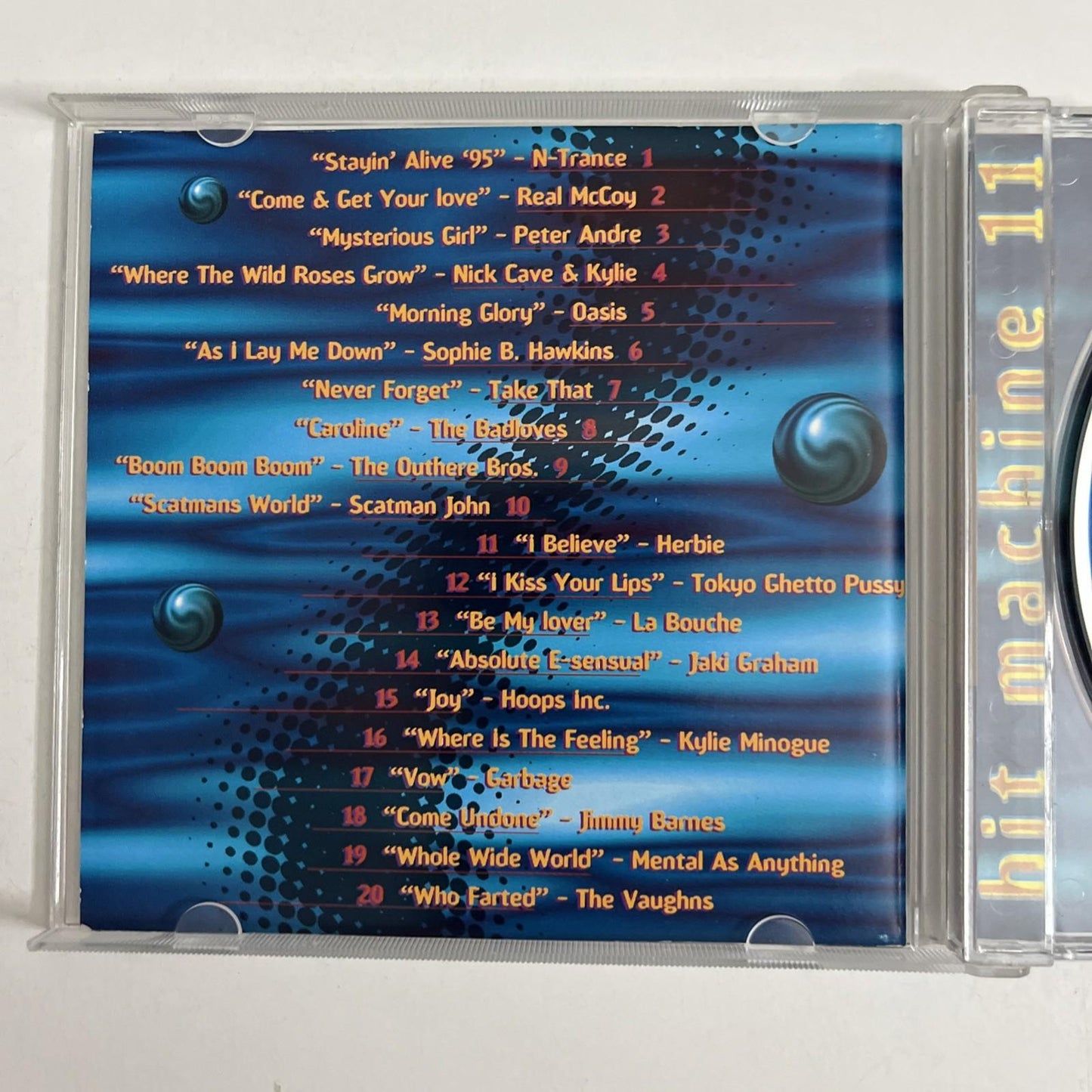 Various – Hit Machine Eleven (CD, 1995) Australia 74321335492