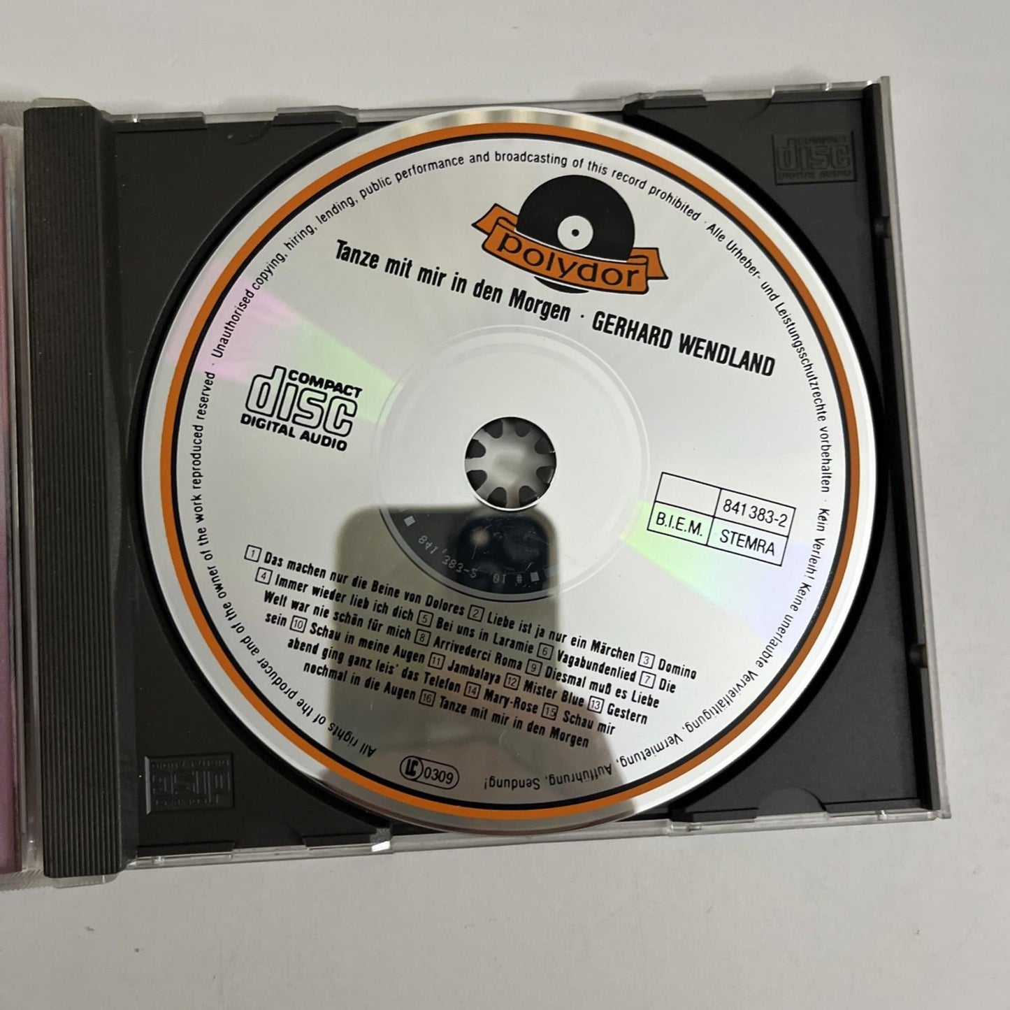 Gerhard Wendland – Tanze Mit Mir In Den Morgen (CD) Germany 841 383-2