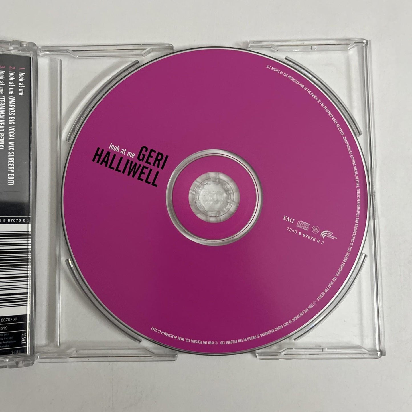 Geri Halliwell – Look At Me (CD, 1999) Australia Single 8870760