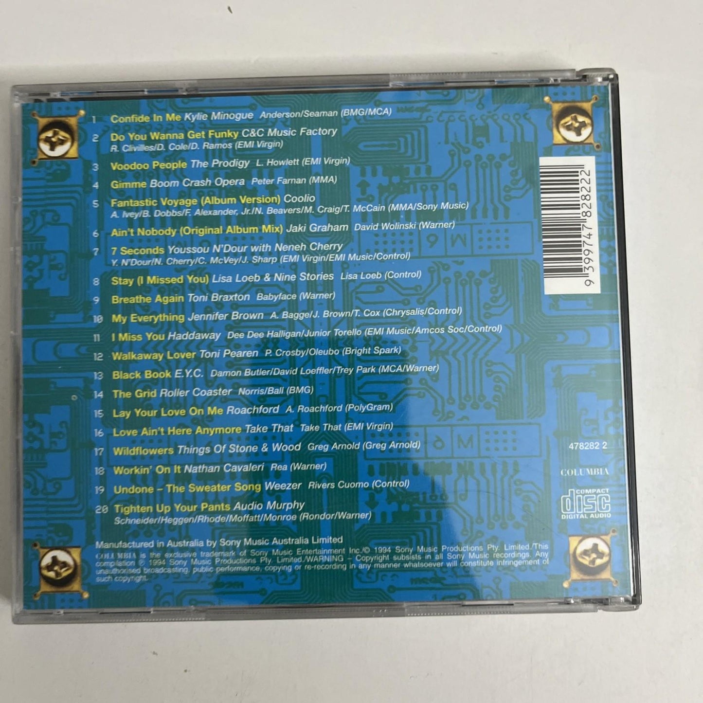 Various – Hit Machine 7 (CD, 1994) Australia 478282 2