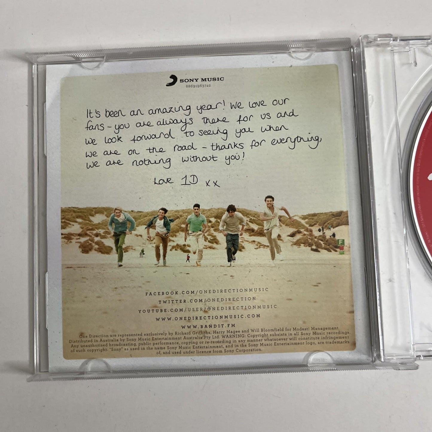 One Direction – Up All Night: The Souvenir Edition (CD, 2012) Australia