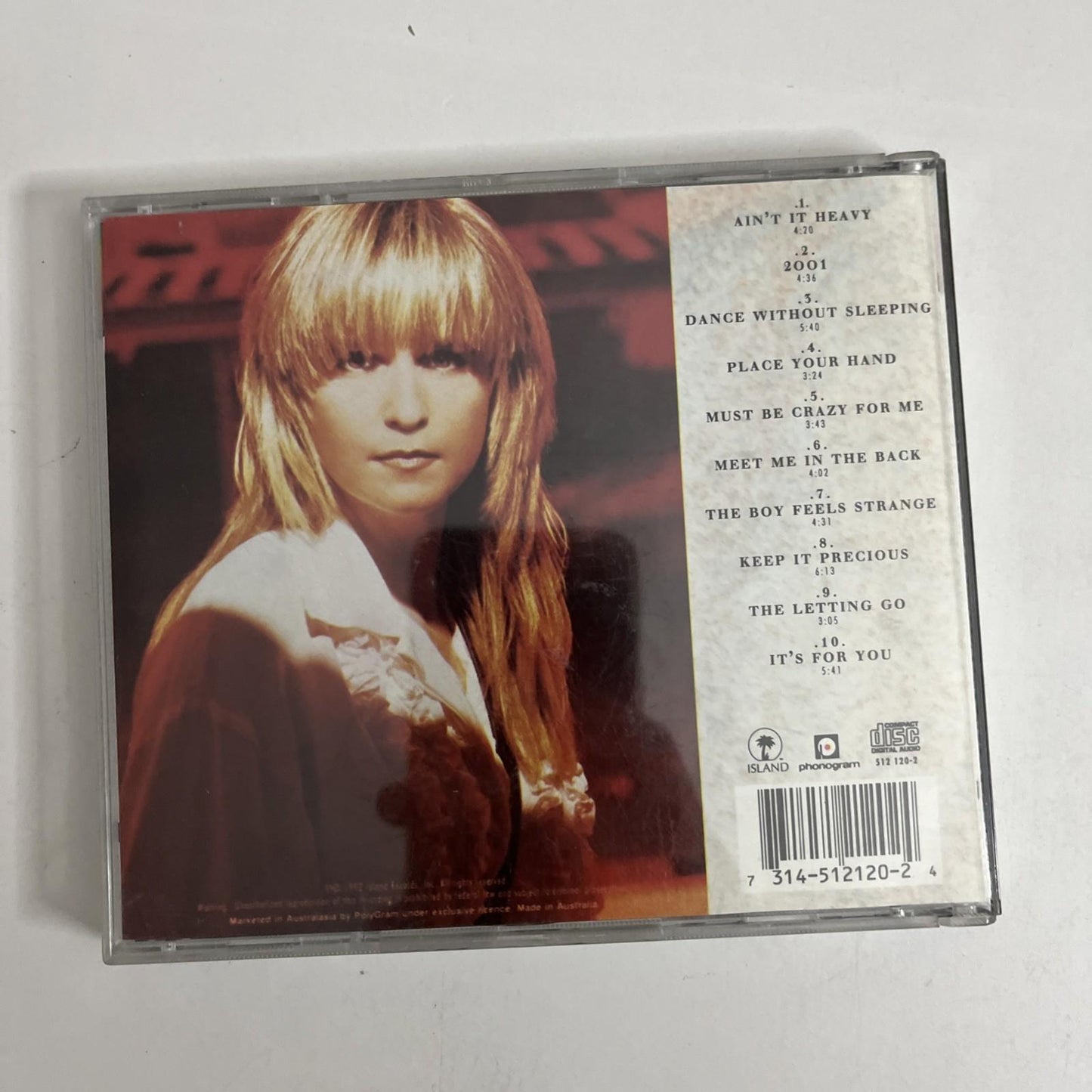Melissa Etheridge – Never Enough (CD, 1992) Australia 512 120-2
