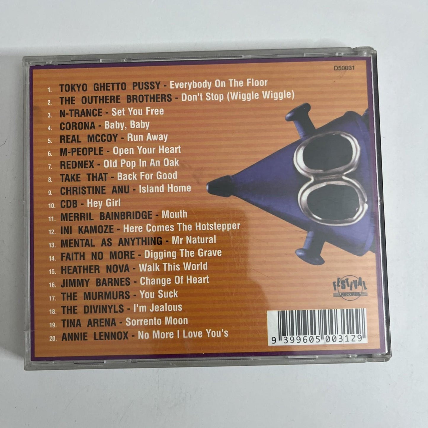 Various – Hit Machine 9 (CD, 1995) Australia D50031