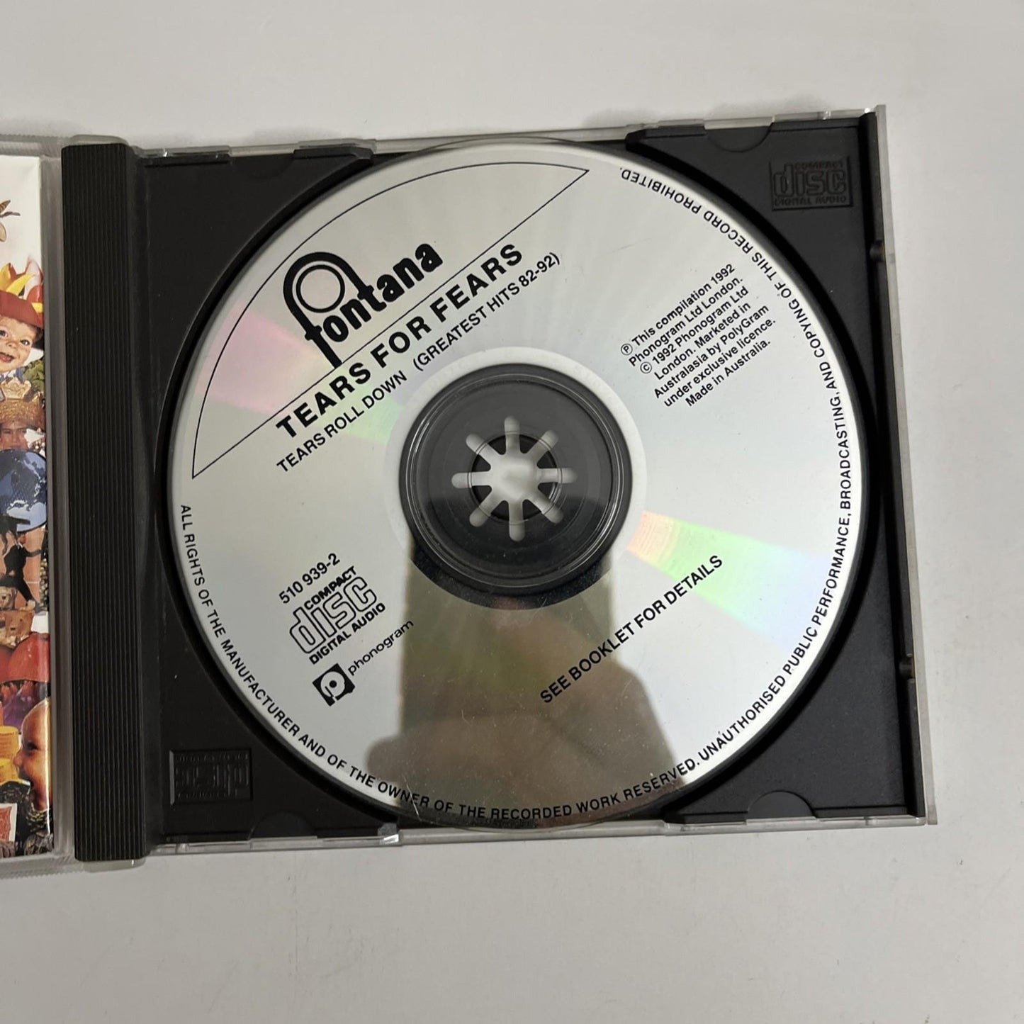 Tears For Fears – Tears Roll Down (Greatest Hits 82-92) (CD, 1992)