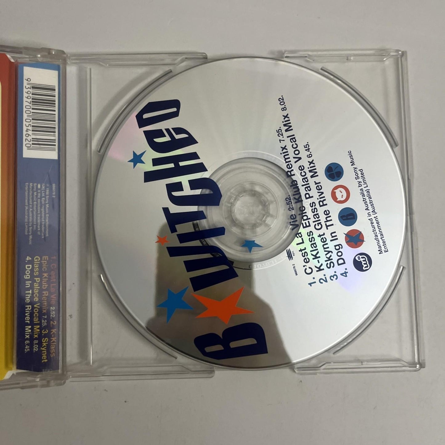 B*Witched – C'est La Vie (CD, 1998)  Australia 666078 2