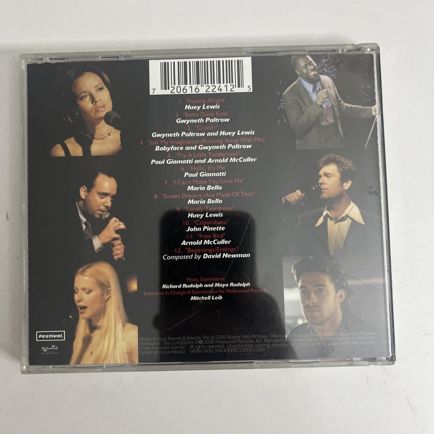 Various – Original Soundtrack Duets (CD, 2000) Australia HR-62241-2