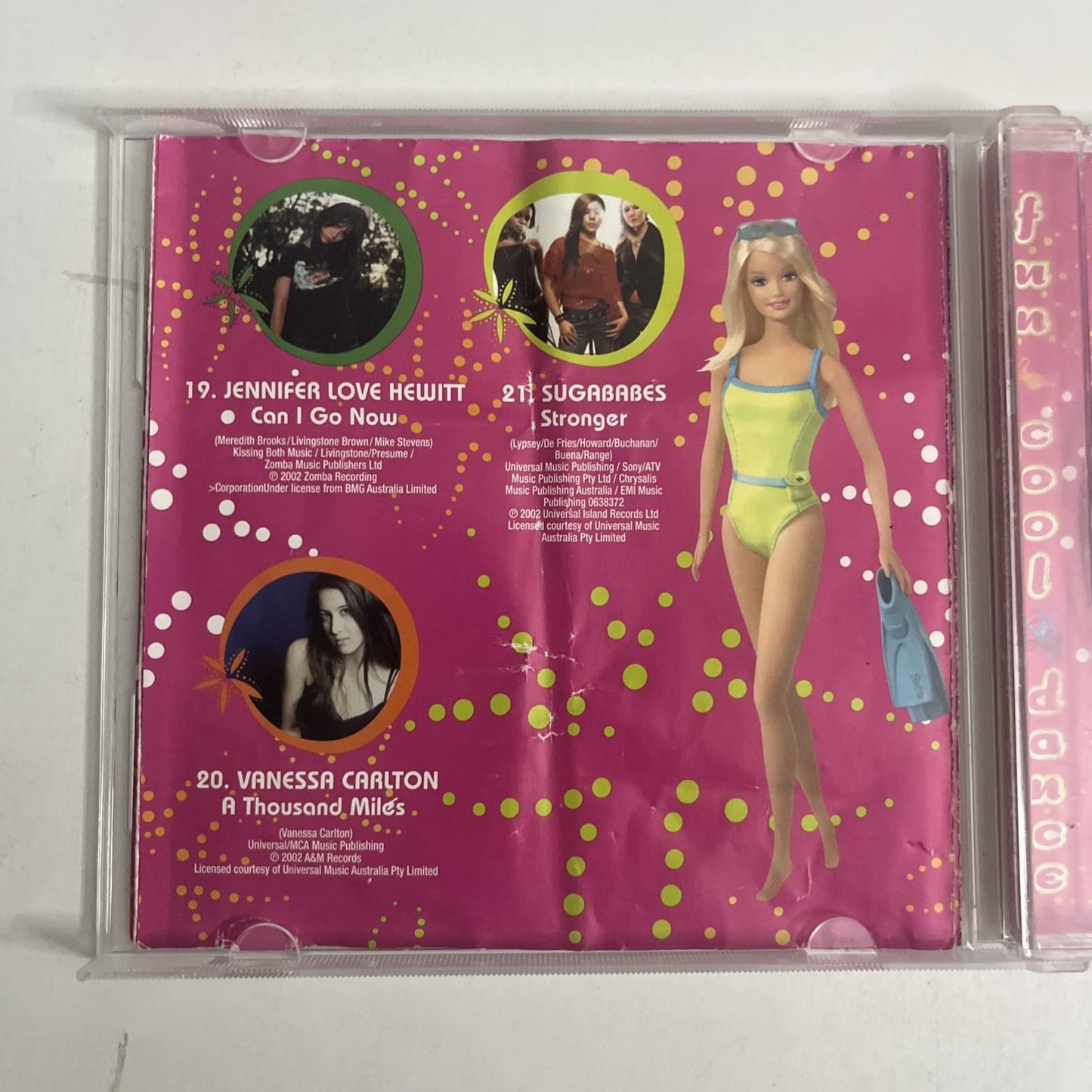 Various – Barbie Pool Party Mix Volume 2 (CD, 2003) Australia BARBIECD07