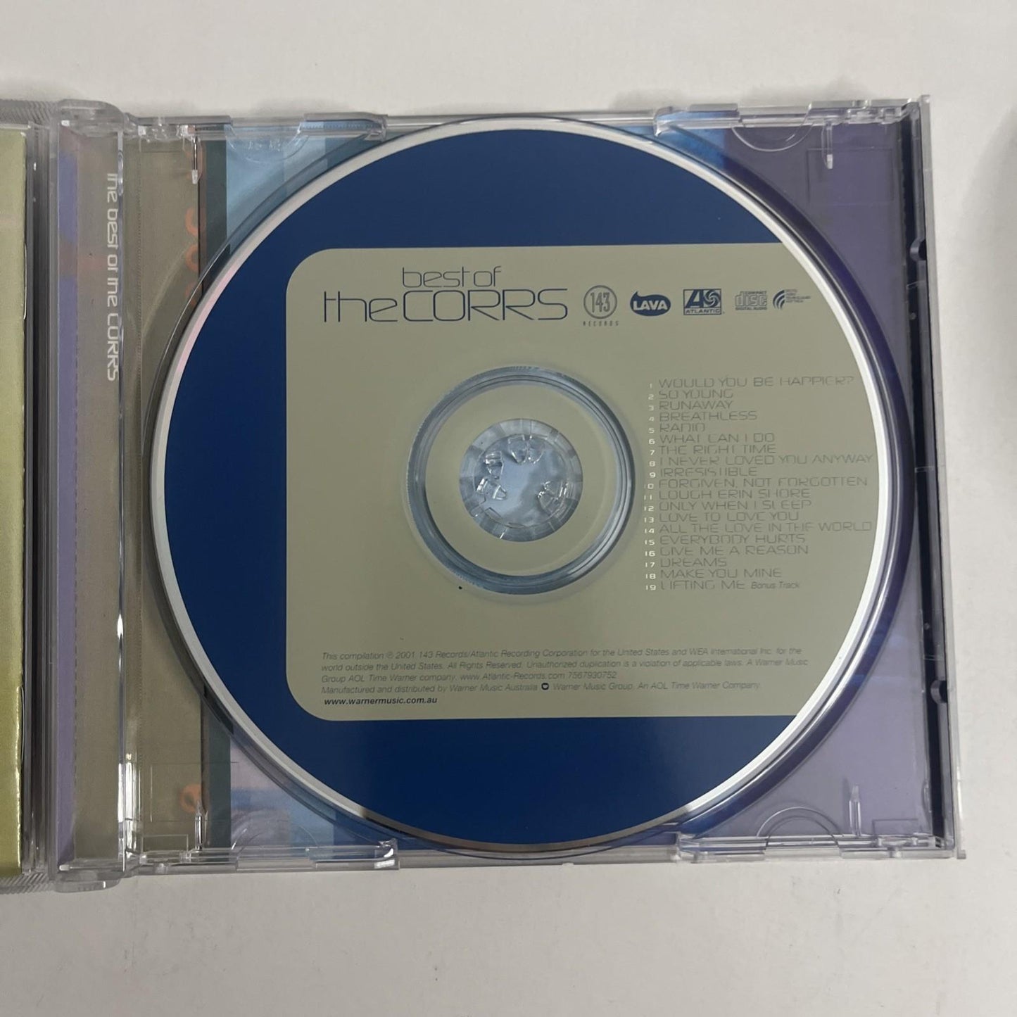 The Corrs – Best Of The Corrs (CD, 2001)  Australia 7567930752
