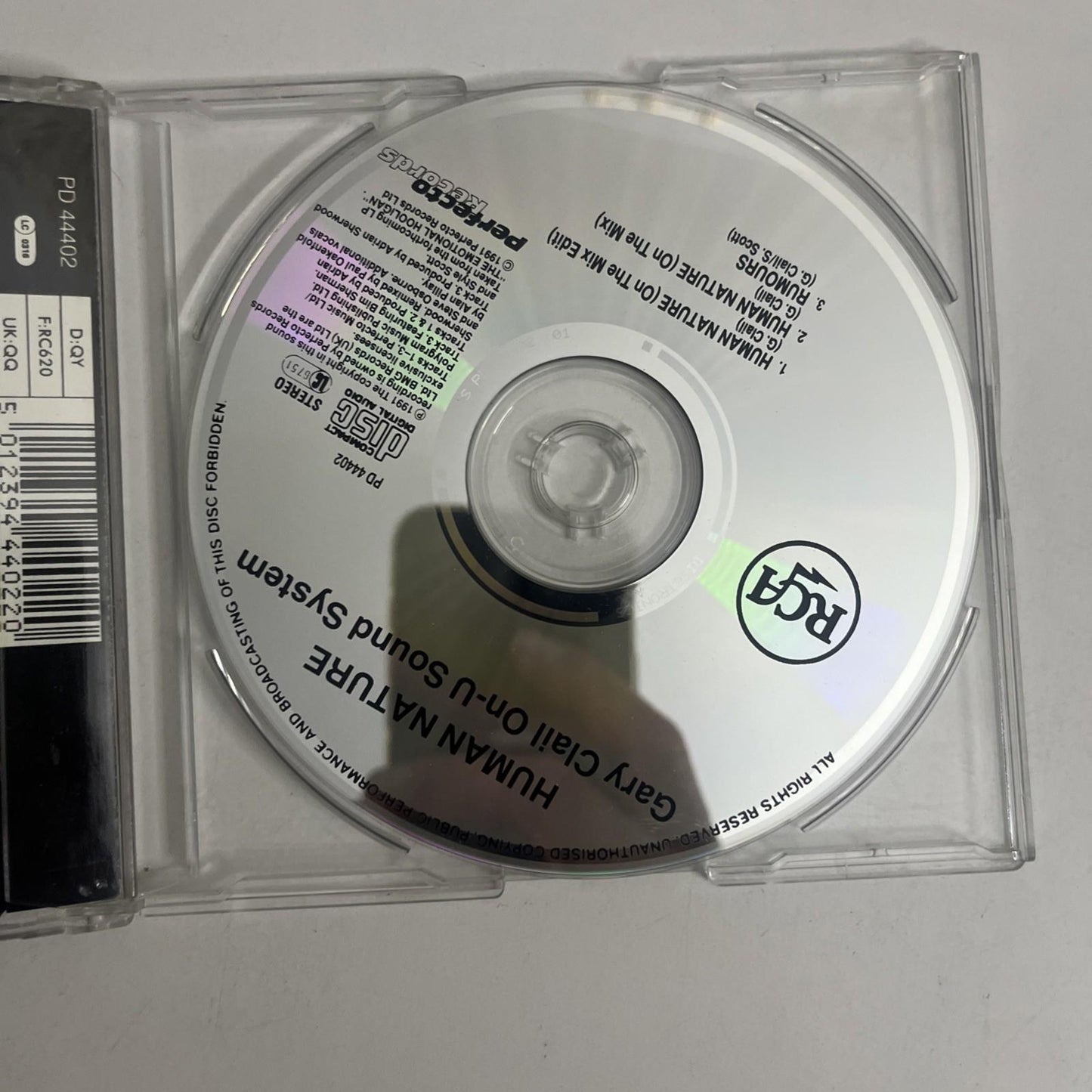 Gary Clail & On-U Sound System – Human Nature (CD, 1991) UK & Europe PD 44402
