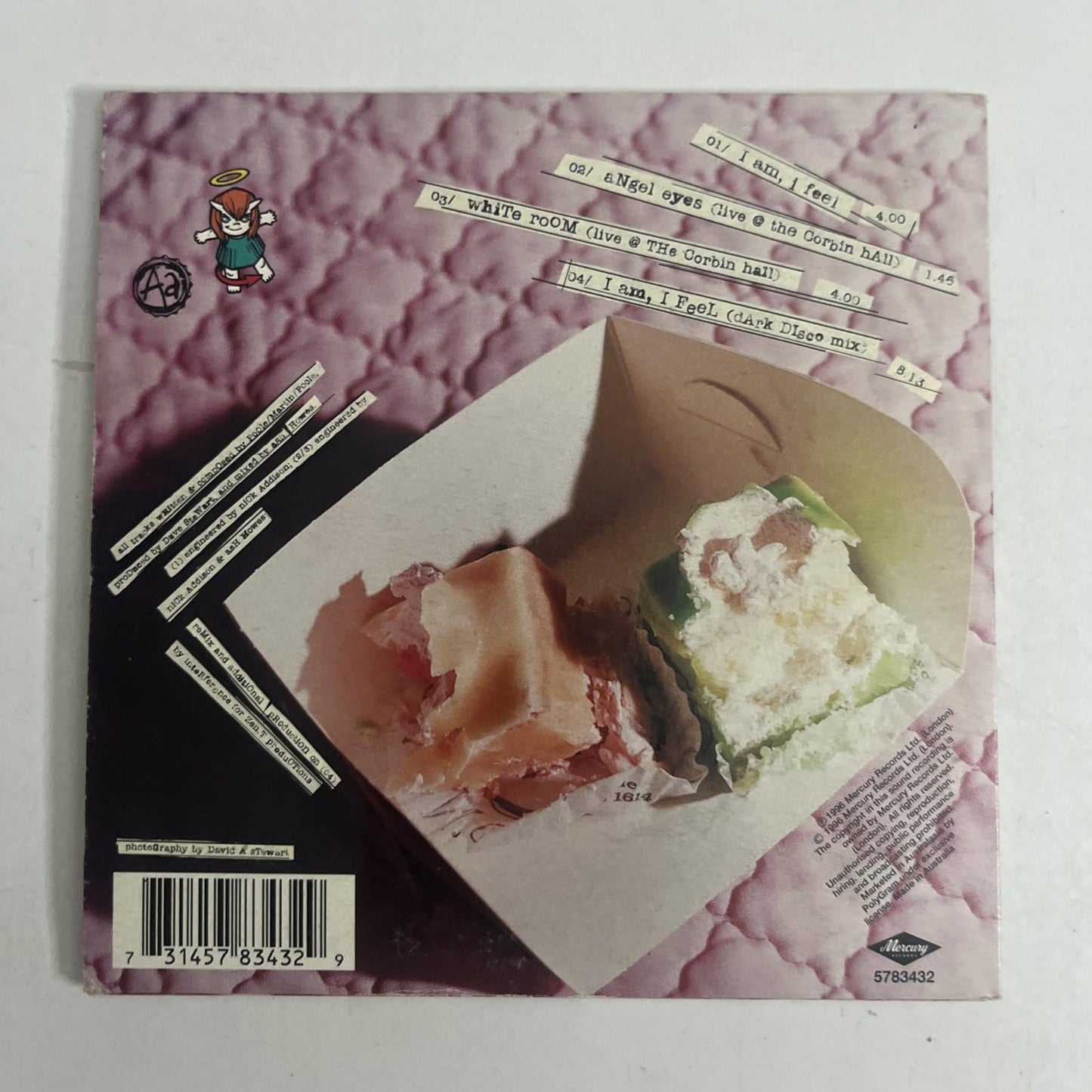 Alisha's Attic – I Am, I Feel (CD, 1996) Australasia 5783432