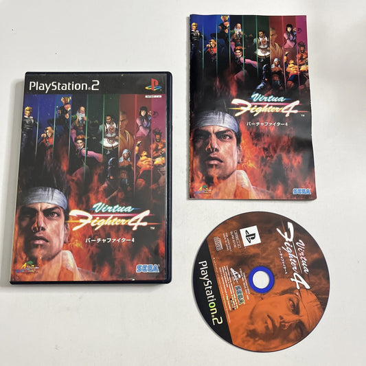 Virtua Fighter 4 2002 PS2 Sony PlayStation NTSC-J JAPAN SEGA Fighting Complete