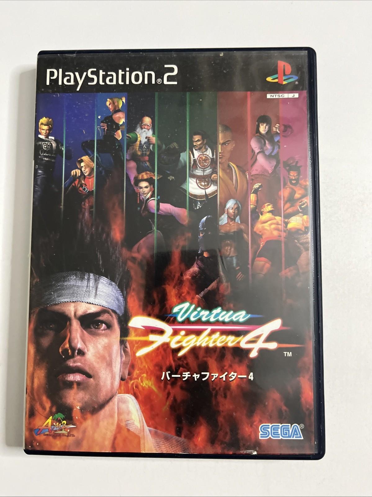 Virtua Fighter 4 2002 PS2 Sony PlayStation NTSC-J JAPAN SEGA Fighting Complete