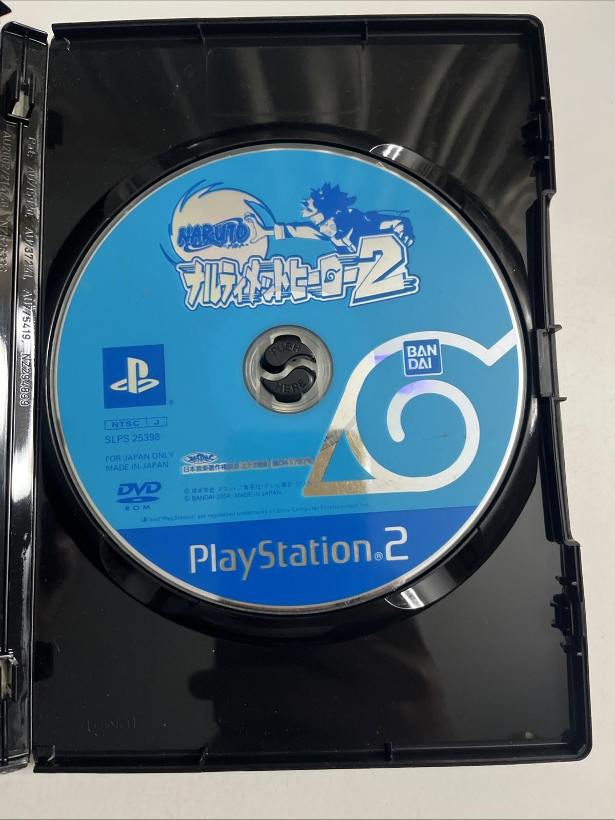 Naruto: Narutimate Hero 2 PS2 PlayStation NTSC-J Japanese Game
