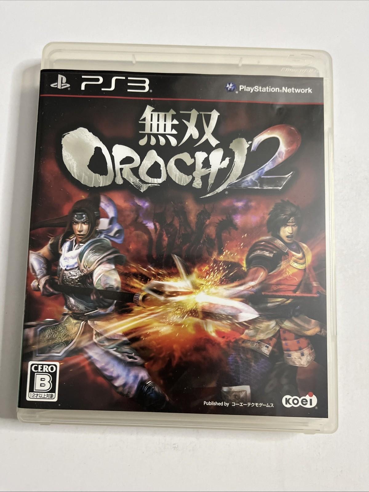 Musou Orochi 2 Sony PlayStation PS3 Japanese Game Complete