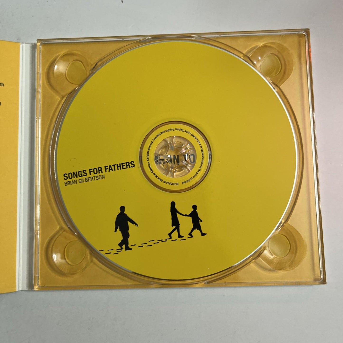 Brian Gilbertson – Songs For Fathers (CD, 2004) Digipak *Signed