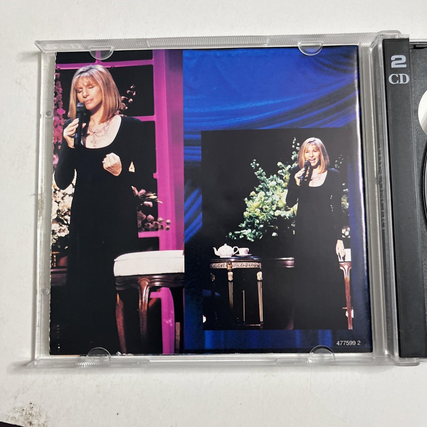 Barbra Streisand – The Concert (Live At Madison Square Garden) (CD, 1994) 2-Disc