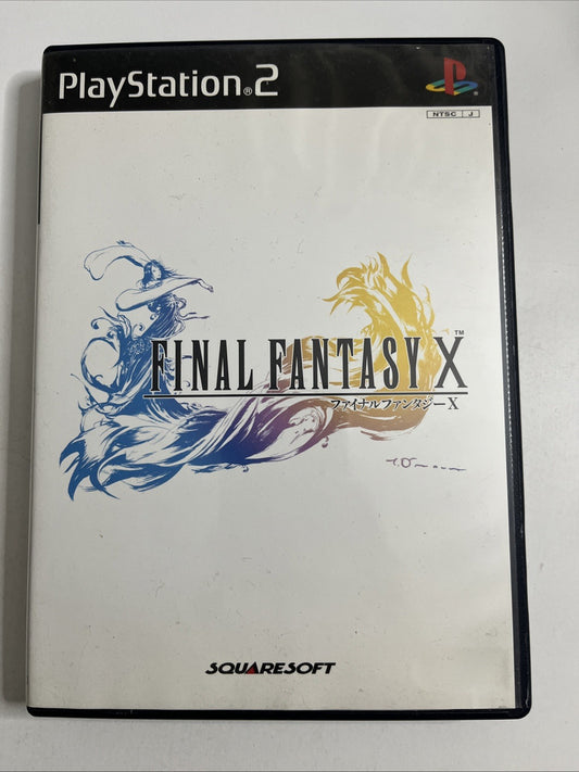 Final Fantasy X PS2 PlayStation NTSC-J JAPANESE Game
