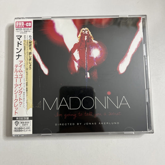 Madonna – I'm Going To Tell You A Secret (CD + DVD, 2006) Japan Obi 2-Discs