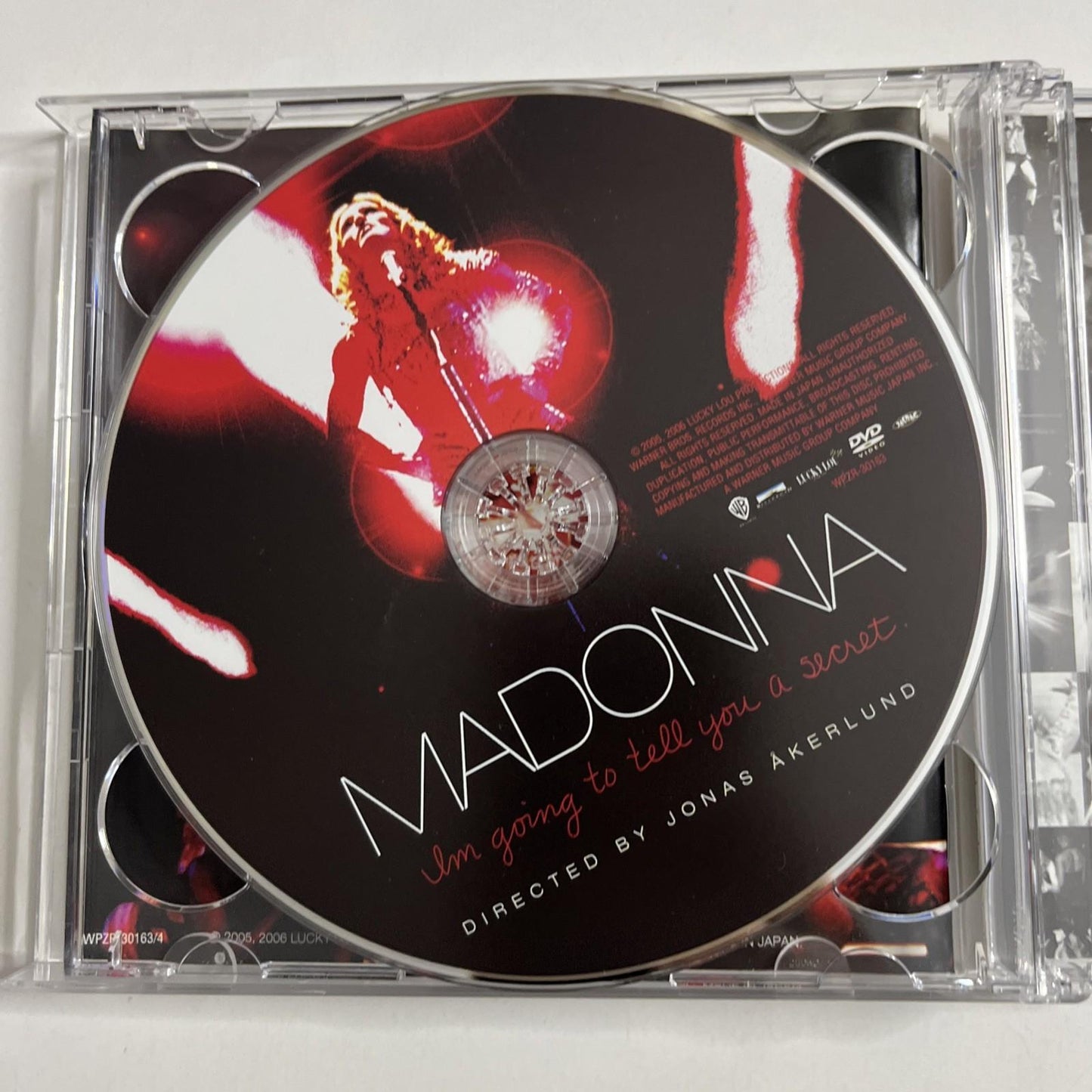 Madonna – I'm Going To Tell You A Secret (CD + DVD, 2006) Japan Obi 2-Discs