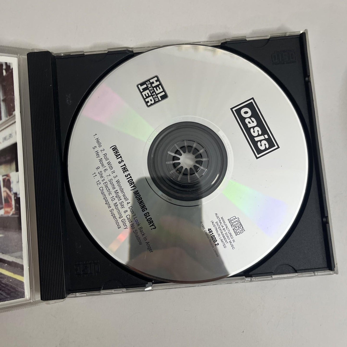 Oasis  – (What's The Story) Morning Glory? (CD, 1995) Australia 481020 2