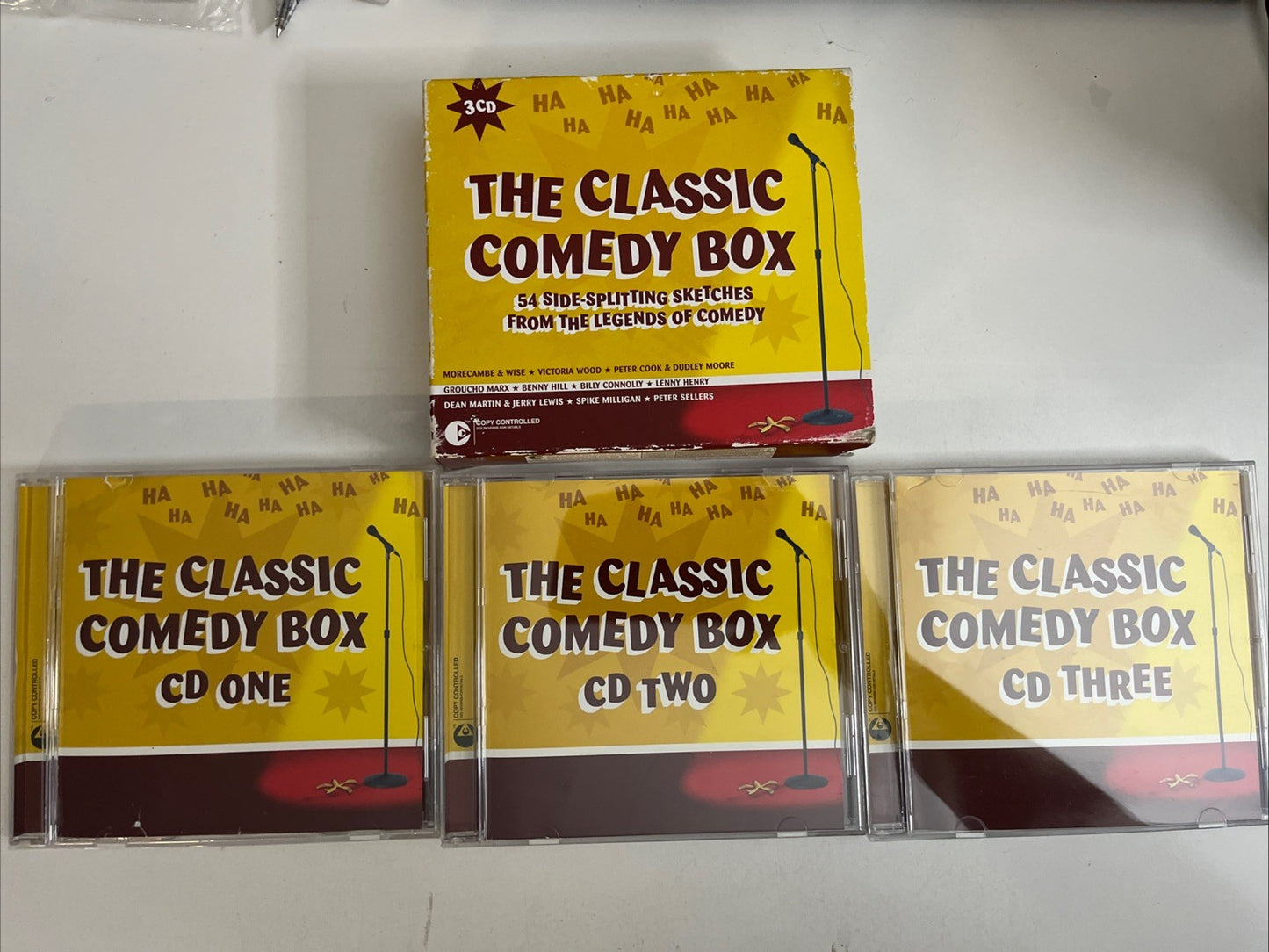Various – The Classic Comedy Box (CD, 2004) 3-Discs UK 7243 4 73588 2 1
