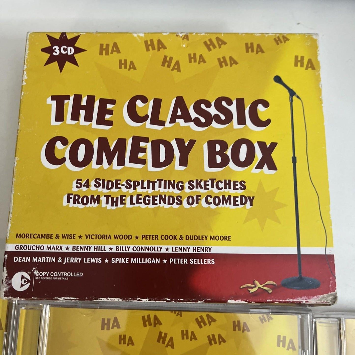 Various – The Classic Comedy Box (CD, 2004) 3-Discs UK 7243 4 73588 2 1