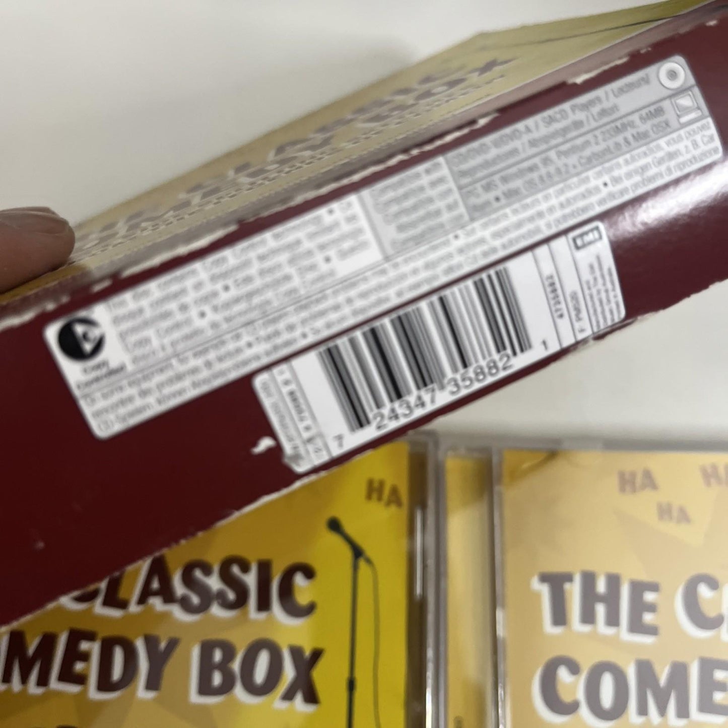 Various – The Classic Comedy Box (CD, 2004) 3-Discs UK 7243 4 73588 2 1