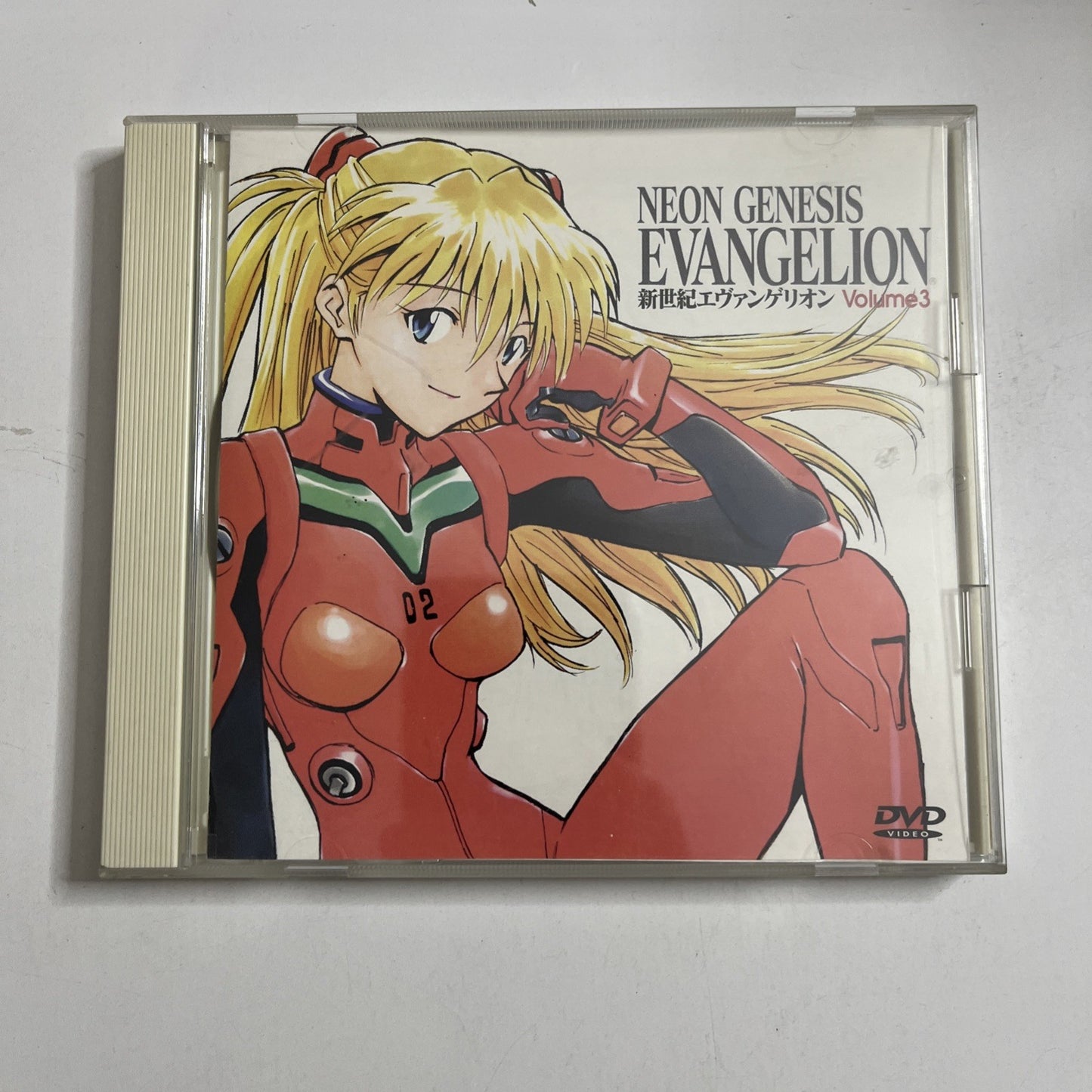 Neon Genesis Evangelion Volume 3 (DVD, 1997) Japanese Anime KIBA-3 Region 2