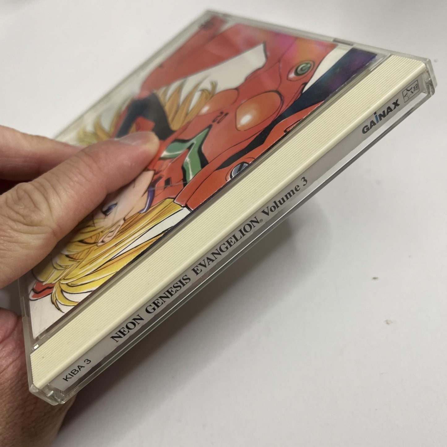 Neon Genesis Evangelion Volume 3 (DVD, 1997) Japanese Anime KIBA-3 Region 2