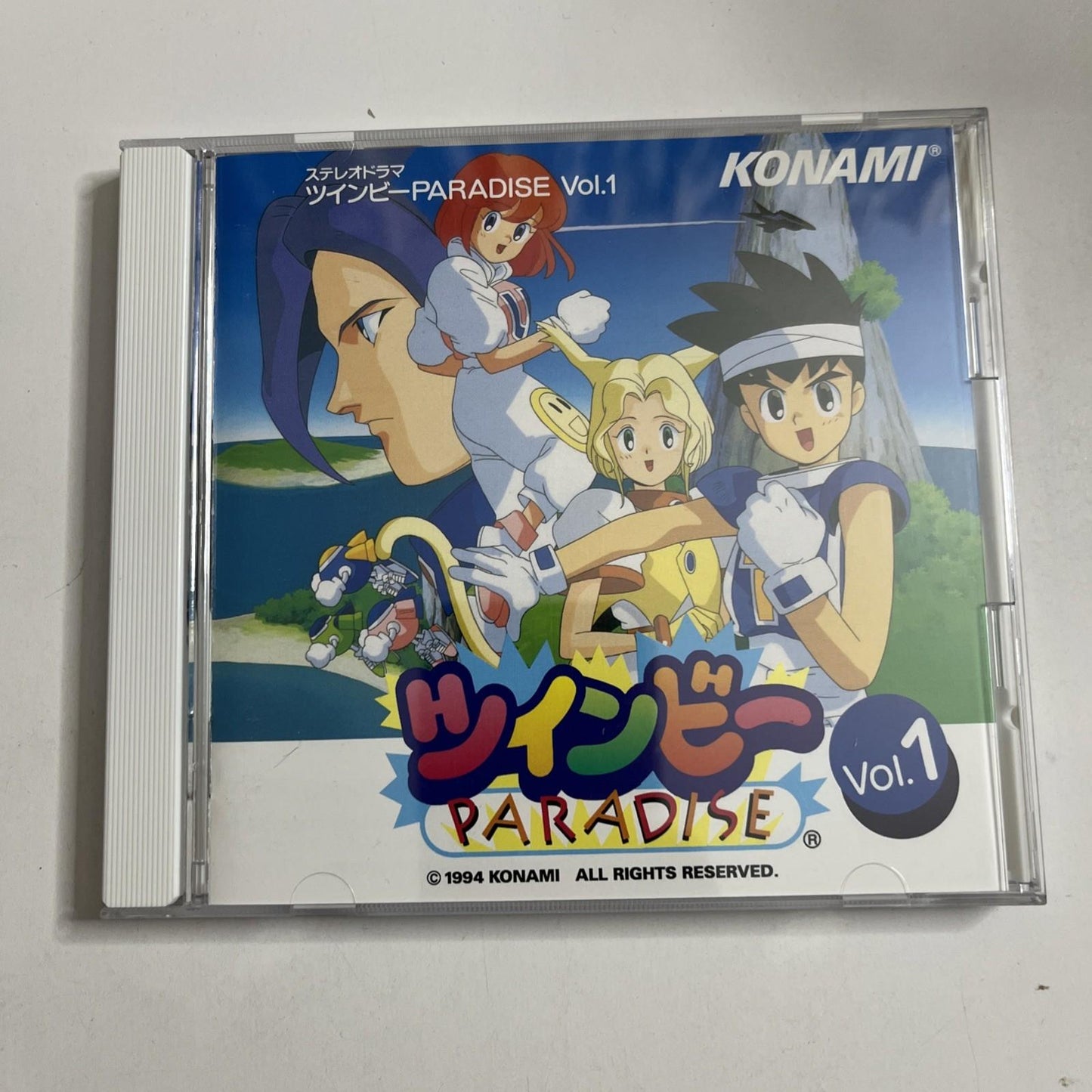 Konami Kukeiha Club – TwinBee Paradise Vol 1 (CD, 1994) Obi Japan  KICA-7626