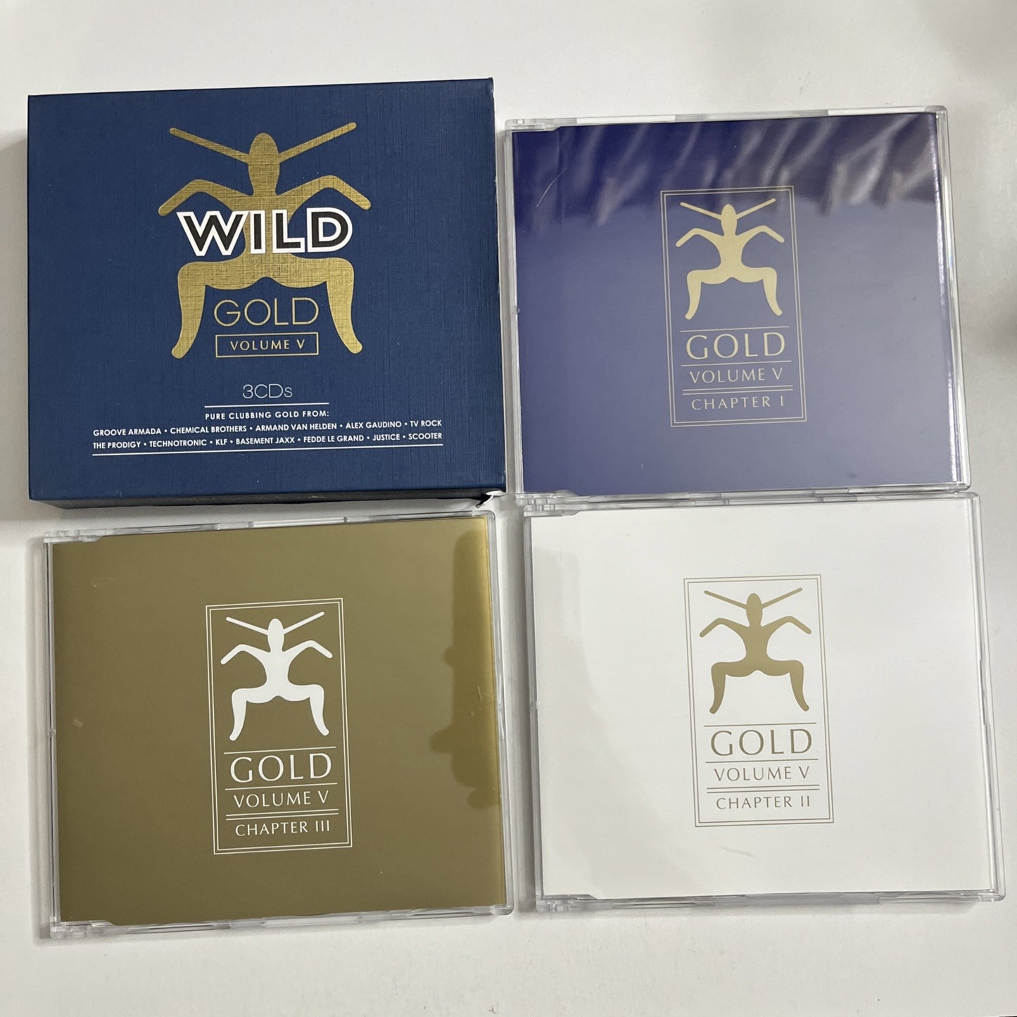 Various – Wild Gold Volume V (CD, 2007) 3-Discs Australia CSR CD 5457