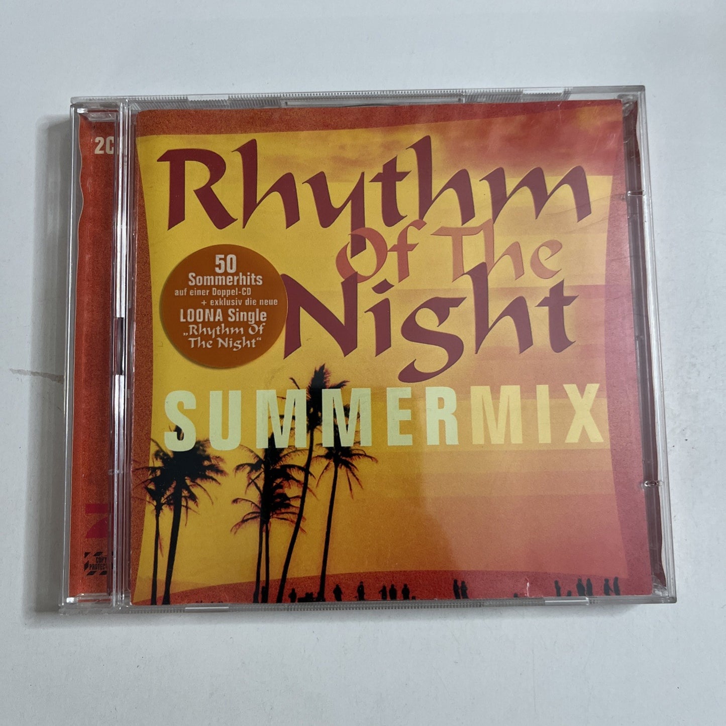 Various – Rhythm Of The Night Summermix (CD, 2002) 2-Discs Germany 583 985-2