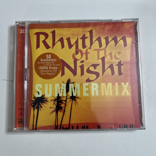 Various – Rhythm Of The Night Summermix (CD, 2002) 2-Discs Germany 583 985-2